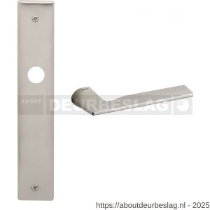 Mandelli1953 1460 WC63/8 Kiri deurkruk op langschild 240x40 mm WC63/8 mat nikkel - R21015007 - afbeelding 1
