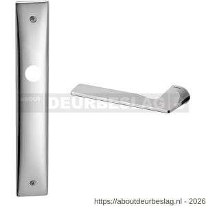 Mandelli1953 1460L PC92 Kiri deurkruk gatdeel op langschild 240x40 mm PC92 linkswijzend chroom - R21015896 - afbeelding 1