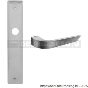 Mandelli1953 1500 WC55/8 Nuria deurkruk op langschild 240x40 mm WC55/8 mat chroom - R21014109 - afbeelding 1