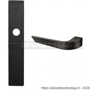 Mandelli1953 1500L BB56 Nuria deurkruk gatdeel op langschild 240x40 mm BB56 linkswijzend grafiet - R21015708 - afbeelding 1