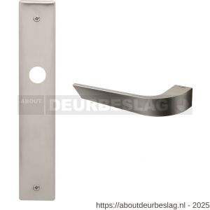 Mandelli1953 1500L PC72 Nuria deurkruk gatdeel op langschild 240x40 mm PC72 linkswijzend mat nikkel - R21016395 - afbeelding 1