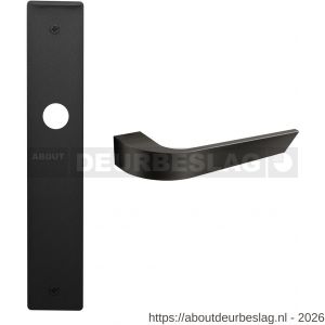 Mandelli1953 1500R blind Nuria deurkruk gatdeel op langschild 240x40 mm blind rechtswijzend grafiet - R21015714 - afbeelding 1