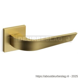 Mandelli1953 1501 Nuria deurkruk op rozet 50x50x6 mm mat messing - R21009083 - afbeelding 1
