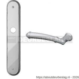 Mandelli1953 1510L PC55 Aurora deurkruk gatdeel op langschild 259x48 mm PC55 linkswijzend chroom - R21015851 - afbeelding 1