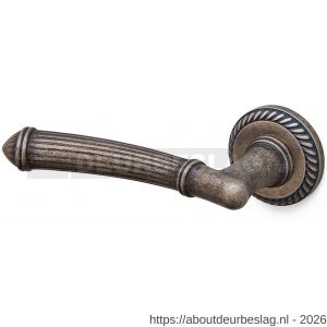 Mandelli1953 1511R Aurora deurkruk gatdeel op rozet 51x10 mm rechtswijzend antiek chroom - R21015264 - afbeelding 1