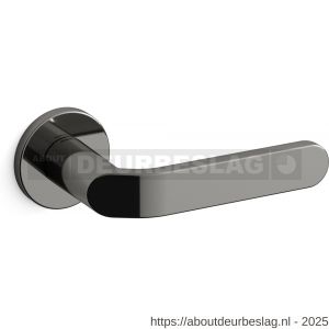Mandelli1953 1611 Callas deurkruk op rozet 51x6 mm glanzend zwart - R21009091 - afbeelding 1