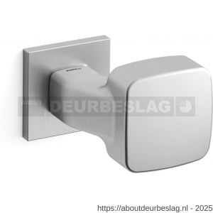 Mandelli1953 1621 Carré deurkruk op rozet 50x50x6 mm mat chroom - R21009098 - afbeelding 1