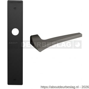 Mandelli1953 1630 PC55 Astrid deurkruk op langschild 240x40 mm PC55 grafiet - R21014646 - afbeelding 1