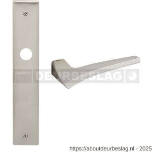 Mandelli1953 1630 PC55 Astrid deurkruk op langschild 240x40 mm PC55 mat nikkel - R21015017 - afbeelding 1