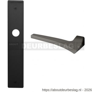 Mandelli1953 1630L blind Astrid deurkruk gatdeel op langschild 240x40 mm blind linkswijzend grafiet - R21015665 - afbeelding 1