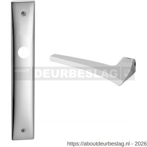 Mandelli1953 1630L PC85 Astrid deurkruk gatdeel op langschild 240x40 mm PC85 linkswijzend chroom - R21015839 - afbeelding 1