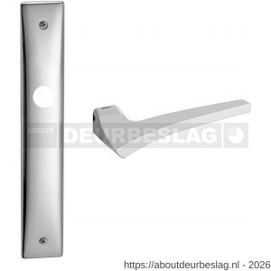 Mandelli1953 1630R PC85 Astrid deurkruk gatdeel op langschild 240x40 mm PC85 rechtswijzend chroom - R21015846 - afbeelding 1