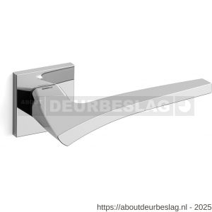 Mandelli1953 1631 Astrid deurkruk op rozet 50x50x6 mm chroom - R21009101 - afbeelding 1
