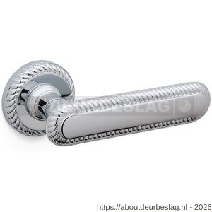Mandelli1953 1641R Coco deurkruk gatdeel op rozet 51x10 mm rechtswijzend chroom - R21015262 - afbeelding 1