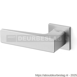 Mandelli1953 1651L Virgo deurkruk gatdeel op rozet 50x50x6 mm linkswijzend mat chroom - R21011761 - afbeelding 1