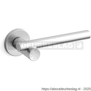Mandelli1953 1671 Bilbao deurkruk op rozet 51x6 mm mat chroom - R21009109 - afbeelding 1