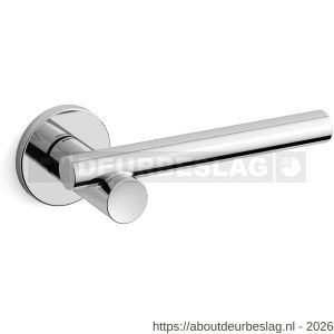 Mandelli1953 1671R Bilbao deurkruk gatdeel op rozet 51x6 mm rechtswijzend chroom - R21009777 - afbeelding 1