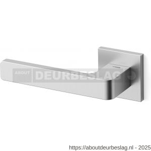 Mandelli1953 1681L Lario deurkruk gatdeel op rozet 50x50x6 mm linkswijzend mat chroom - R21009788 - afbeelding 1