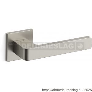 Mandelli1953 1681R Lario deurkruk gatdeel op rozet 50x50x6 mm rechtswijzend mat nikkel - R21009793 - afbeelding 1