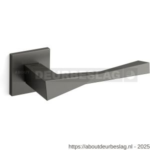 Mandelli1953 1691R Twee deurkruk gatdeel op rozet 50x50x6 mm rechtswijzend grafiet - R21009797 - afbeelding 1