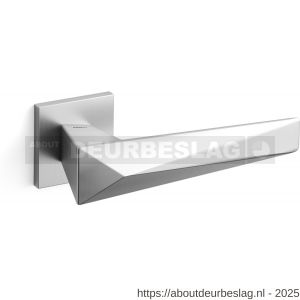 Mandelli1953 1721 zeit deurkruk op rozet 50x50x6 mm mat chroom - R21009124 - afbeelding 1
