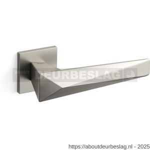 Mandelli1953 1721R zeit deurkruk gatdeel op rozet 50x50x6 mm rechtswijzend mat nikkel - R21009817 - afbeelding 1
