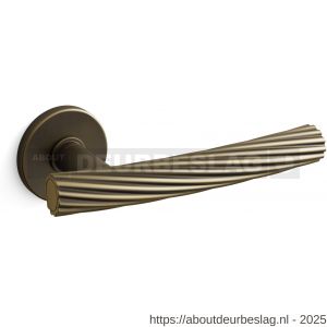 Mandelli1953 1731 Fusilla deurkruk op rozet 51x6 mm mat brons - R21009131 - afbeelding 1