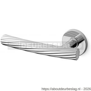 Mandelli1953 1731L Fusilla deurkruk gatdeel op rozet 51x6 mm linkswijzend chroom - R21009818 - afbeelding 1