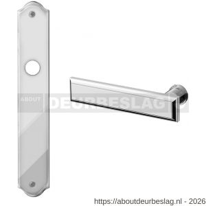 Mandelli1953 1740L PC72 Kuki deurkruk gatdeel op langschild PC72 linkswijzend chroom - R21015908 - afbeelding 1