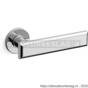 Mandelli1953 1741 Kuki deurkruk op rozet 50x6 mm chroom - R21009134 - afbeelding 1