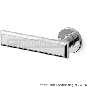 Mandelli1953 1741L Kuki deurkruk gatdeel op rozet 50x6 mm linkswijzend chroom - R21009828 - afbeelding 1