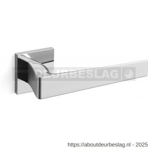Mandelli1953 1761 Seven deurkruk op rozet 50x50x6 mm chroom-mat chroom - R21009145 - afbeelding 1