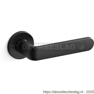 Mandelli1953 1801 PP33 deurkruk op rozet 51x6 mm mat zwart - R21009159 - afbeelding 1