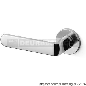 Mandelli1953 1801L PP33 deurkurk gatdeel op rozet 51x6 mm linkswijzend chroom - R21009874 - afbeelding 1