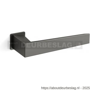 Mandelli1953 1831 40+Uno deurkruk op rozet 29x29x2 mm grafiet - R21011778 - afbeelding 1