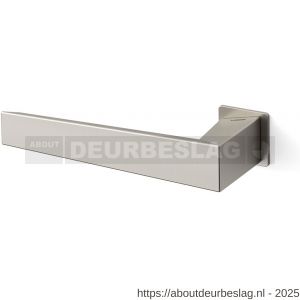 Mandelli1953 1831L 40+Uno deurkruk gatdeel op rozet 29x29x2 mm linkswijzend mat nikkel - R21011782 - afbeelding 1