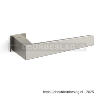 Mandelli1953 1831R 40+Uno deurkruk gatdeel op rozet 29x29x2 mm rechtswijzend mat nikkel - R21011783 - afbeelding 1