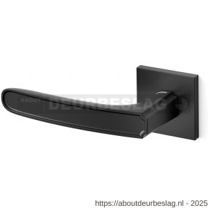 Mandelli1953 1871L Frame Q deurkruk gatdeel op rozet 50x50x6 mm linkswijzend mat zwart - R21011791 - afbeelding 1