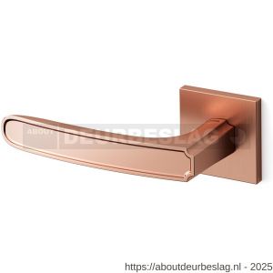 Mandelli1953 1871L Frame Q deurkruk gatdeel op rozet 50x50x6 mm linkswijzend rose goud - R21015129 - afbeelding 1
