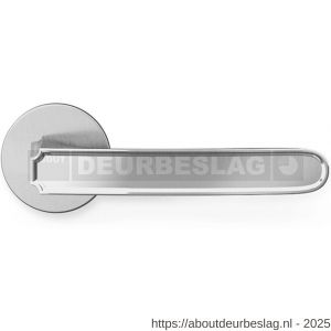 Mandelli1953 1881 Frame deurkruk op rozet 51x6 mm mat chroom-chroom - R21011793 - afbeelding 1