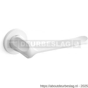 Mandelli1953 1921 MM80 deurkruk op rozet 51x6 mm wit - R21014467 - afbeelding 1