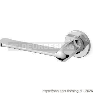 Mandelli1953 1921L MM80 deurkruk gatdeel op rozet 51x6 mm linkswijzend chroom - R21011806 - afbeelding 1