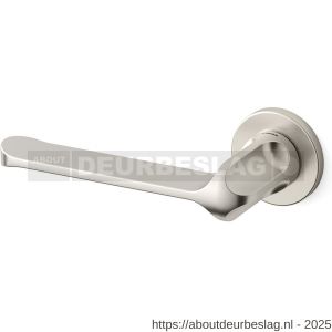 Mandelli1953 1921L MM80 deurkruk gatdeel op rozet 51x6 mm linkswijzend mat nikkel - R21011812 - afbeelding 1