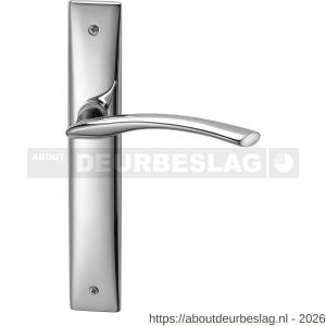 Mandelli1953 350 blind Zoom deurkruk op langschild blind chroom - R21017626 - afbeelding 1