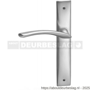 Mandelli1953 350L BB72 Zoom deurkruk gatdeel op langschild BB72 linkswijzend mat chroom - R21017610 - afbeelding 1