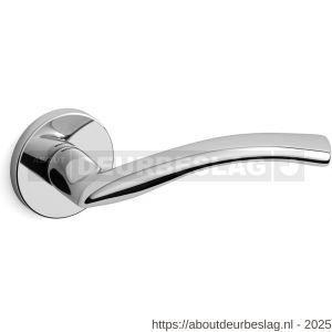 Mandelli1953 351 Zoom deurkruk op rozet 51x6 mm chroom - R21011600 - afbeelding 1
