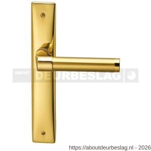 Mandelli1953 360 PC92 Tuc deurkruk op langschild PC92 messing gepolijst-mat messing - R21017707 - afbeelding 1