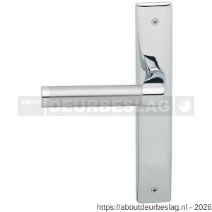 Mandelli1953 360L PC92 Tuc deurkruk gatdeel op langschild PC92 linkswijzend chroom-mat chroom - R21017689 - afbeelding 1