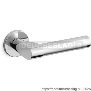 Mandelli1953 361 Tuc deurkruk op rozet 51x6 mm chroom-mat chroom - R21009169 - afbeelding 1