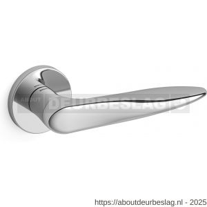 Mandelli1953 381 Zoe deurkruk op rozet 51x6 mm chroom - R21011612 - afbeelding 1